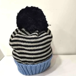 CAPPELLO REGINA IN LANA A RIGHE