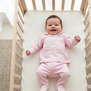 Completo Neonata Dog rosa