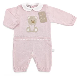 Tutina Neonato Nazareno Gabrielli Orso rosa