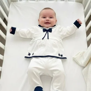 Clinico Neonata Preziosini Star bianco blu