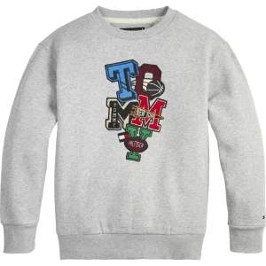 FELPA TOMMY HILFIGER GRIGIA