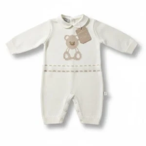 Tutina Neonato Nazareno Gabrielli Orso panna