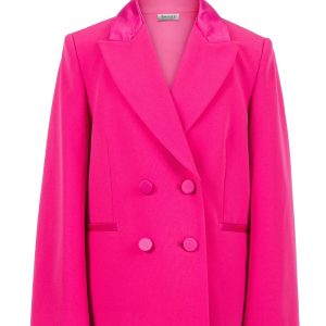 GIACCA TWINSET FUCSIA TAILLEUR