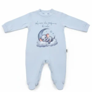 Tutina Neonato Elefante celeste