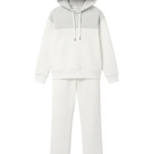 Completo Bambina Tuta Luxury bianco