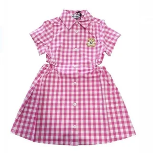 ABITO MOSCHINO QUADRI ROSA