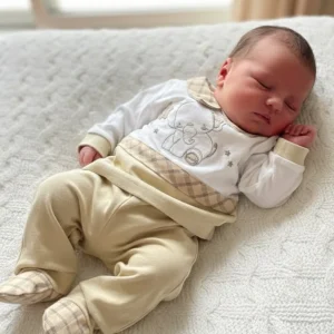 Clinico Neonato Preziosini Elefantino bianco e beige