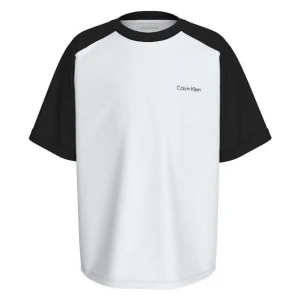 CALVIN KLEIN T-SHIRT BIANCA NERA