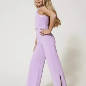 TUTA TWINSET LILLA IN FILO