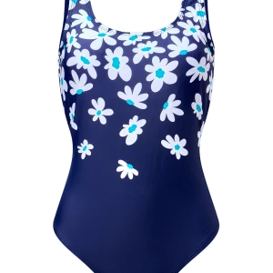 Costume intero Buonumore da donna Margherite blu