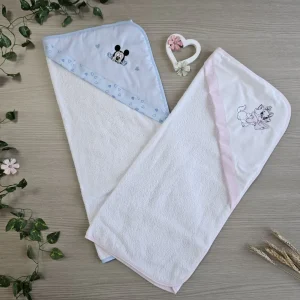 Accappatoio per neonati disney in Cotone 100%