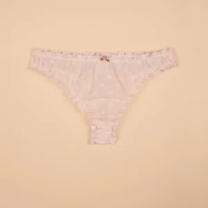 Anna Thong Pink Plumetis