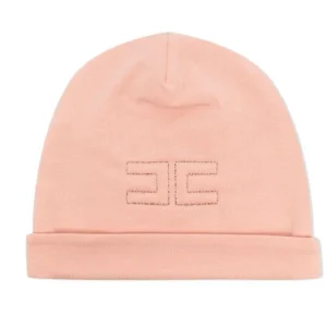 CAPPELLO ROSA IN COTONE CON LOGO