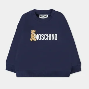 FELPA MOSCHINO BLU