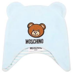 CAPPELLO MOSCHINO CINIGLIA CELESTE