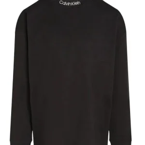 CALVIN KLEIN T-SHIRT LOGO COLLO NERO