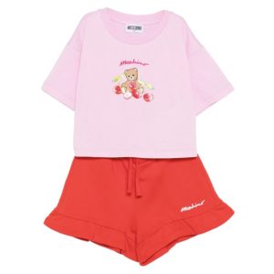COMPLETO MOSCHINO CILIEGE T-SHIRT + SHORT