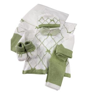 CORREDINO COLORI CHIARI COTONE VERDE BIMBA