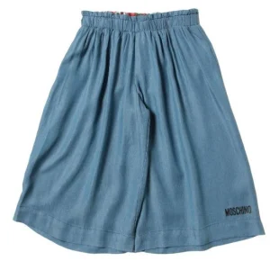 PANTALONE MOSCHINO AZZURRO CIELO