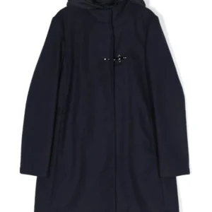 CAPPOTTO FAY BLU CON CAPPUCCIO