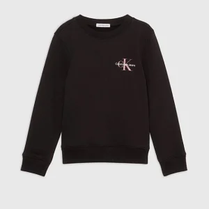 FELPA CALVIN KLEIN NERA CK ROSSO LOGO