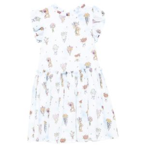 ABITO MOSCHINO CELESTE STAMPE