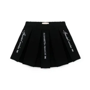 GONNA ELISABETTA FRANCHI A PIEGHE IN CREPE