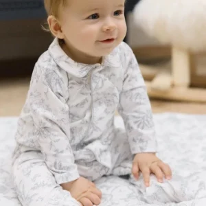 TARTINE ET CHOCOLAT TUTINA RICAMO GRIGIO