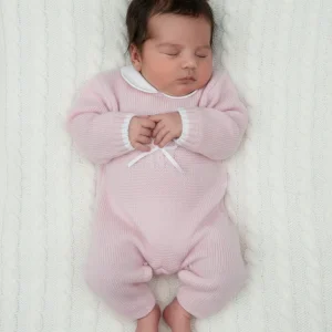 Tutina Neonato Orsetto Nazareno rosa