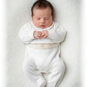 Tutina Neonato unisex ricamo.