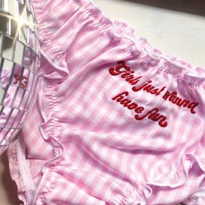 Shh slip Girls just wanna have fun