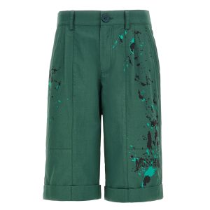 T-SHIRT A MOSCHINO NERA VERNICE