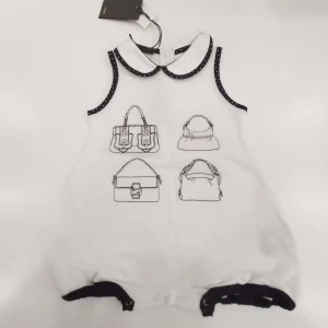 PAGLIACCETTO BIANCO CON STAMPA