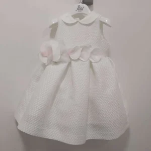 ABITO BIANCO TESSUTO LAVORATO