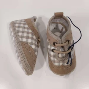 SCARPINE BEIGE QUADRETTI