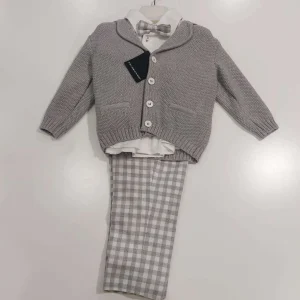 COMPLETO MAGLIONCINO GRIGIO