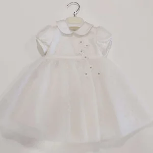 ABITO BIANCO CON STELLINE