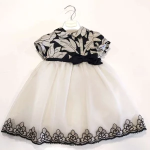 ABITO COLORICHIARI AVORIO E NERO