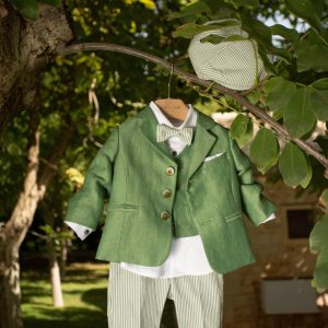 COMPLETO COLORICHIARI BATTESIMALE VERDE