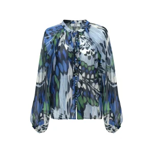 BLUSA JIJIL FANTASIA OLTREMARE