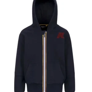 K-WAY FELPE LOGO BORDO