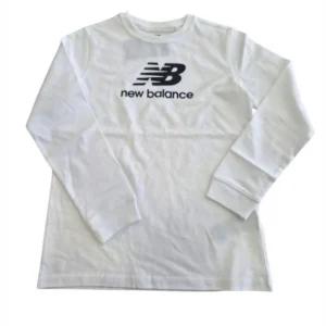 T-SHIRT NEW BALANCE LUNGA BIANCA