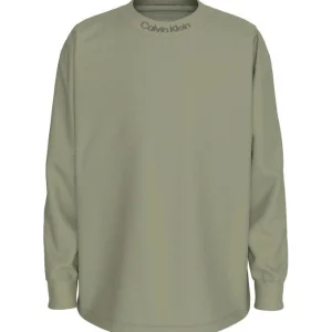 CALVIN KLEIN T-SHIRT VERDE LUNGA