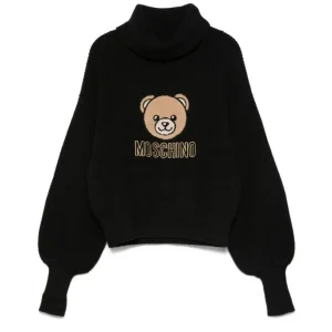 MAGLIONE MOSCHINO NERO