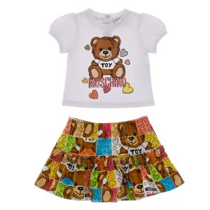 T-SHIRT + GONNA MOSCHINO STAMPA