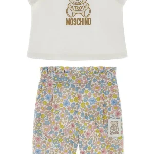 SET MOSCHINO FANTASIA FIORI T-SHIRT+ PANTALONE