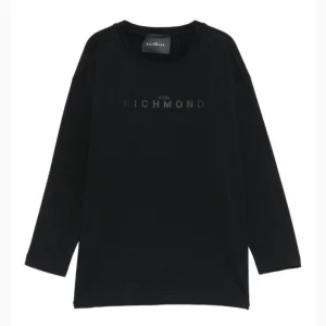 T-SHIRT RICHMOND NERA MANICA LUNGA