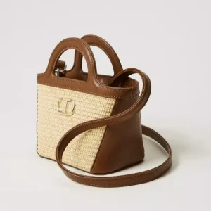 BORSA TWINSET TRACOLLA PAGLIA