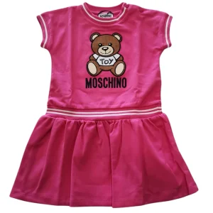 ABITO NEONATA FUCSIA MOSCHINO