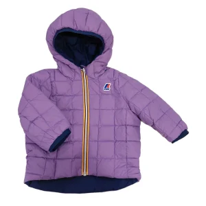 K-WAY DOUBLE BLU/VIOLA